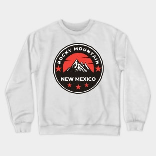 Rocky Mountain New Mexico - Travel Crewneck Sweatshirt